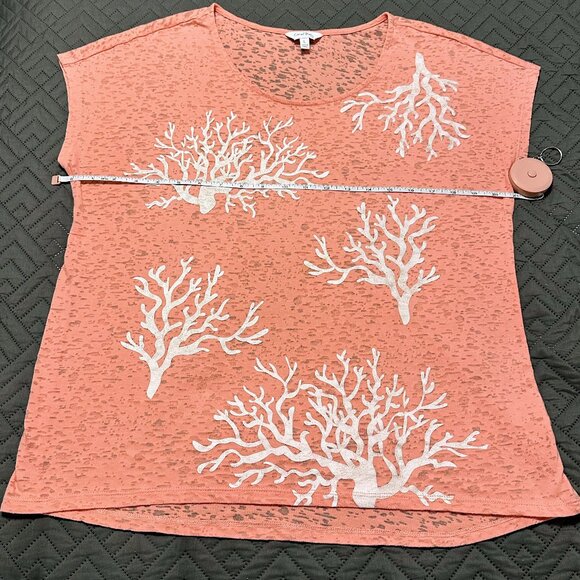 Coral Bay Coral Graphic Tee – Ocean Theme - Picture 10 of 16